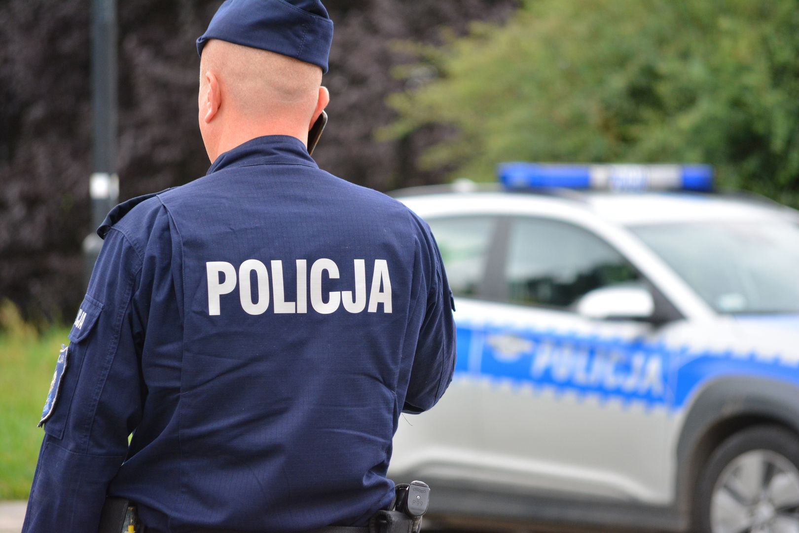 policjant/ ilustracja