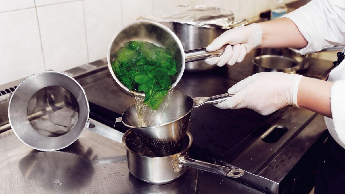 Blanszowanie to inaczej podgotowywanie