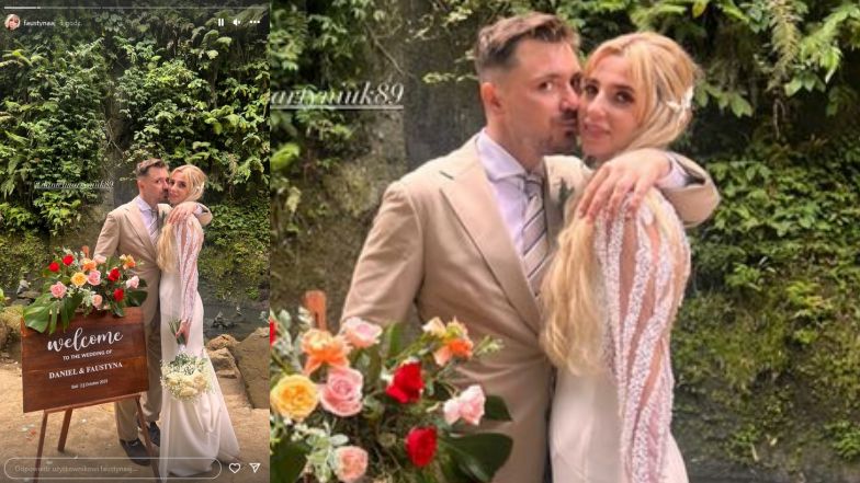 Tak wyglądał ślub Daniela Martyniuka z Faustyną
