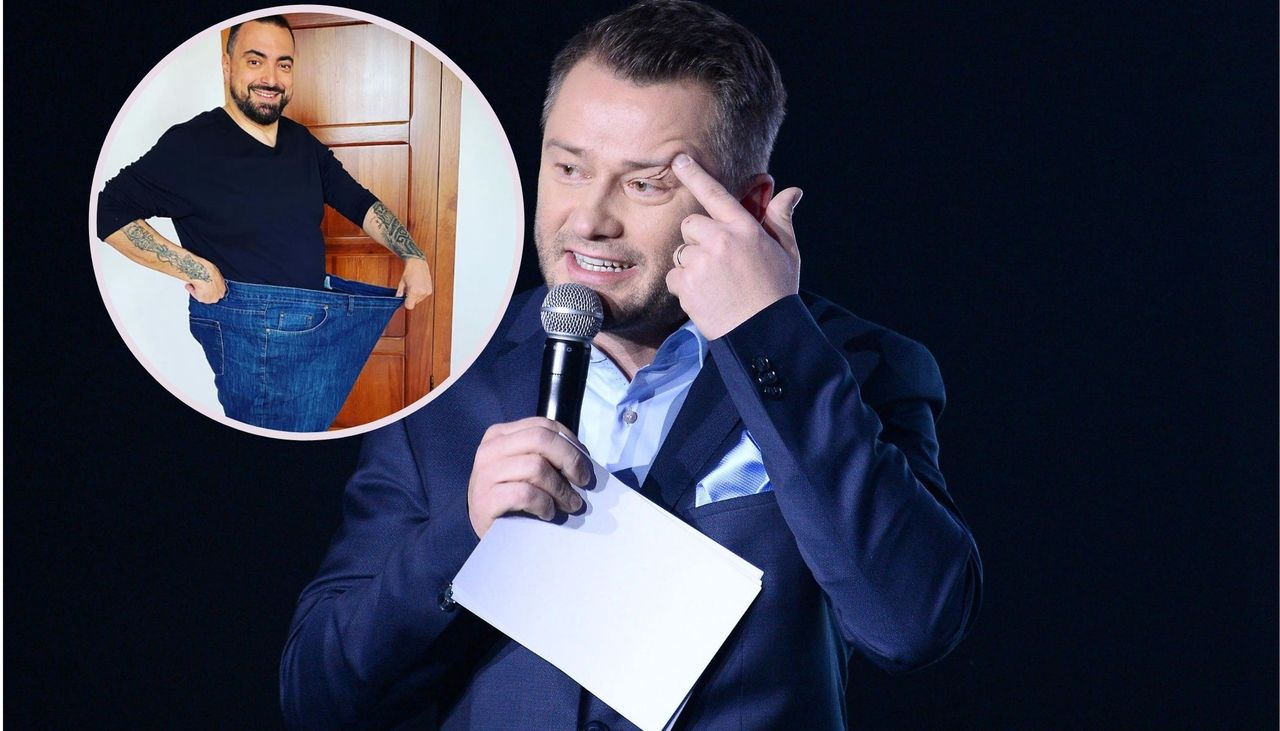 Tomasz Sekielski schudł 65 kg. Jarosław Kuźniar skomentował jego przemianę
