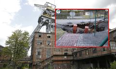 Ziemia pochłonęła płot. "Nie było spektakularnego bum"