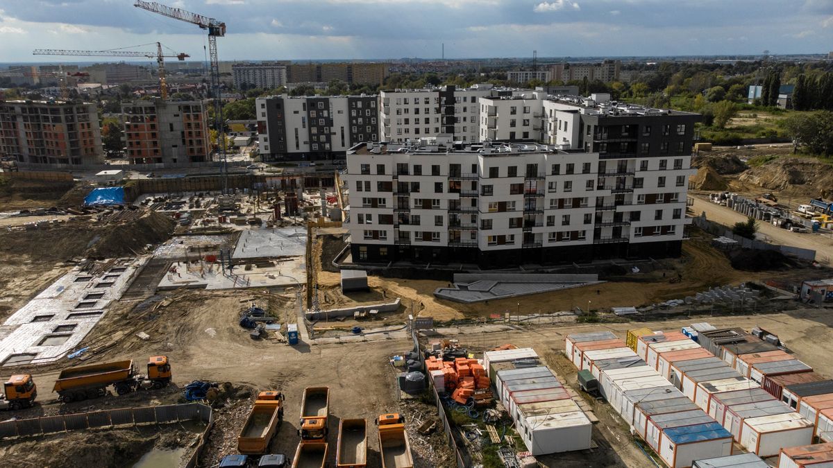 Nowe osiedla na Ursusie w Warszawie