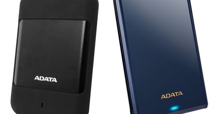 Dwa nowe dyski przenośne od ADATA - smukły HV620S i wytrzymały HD700