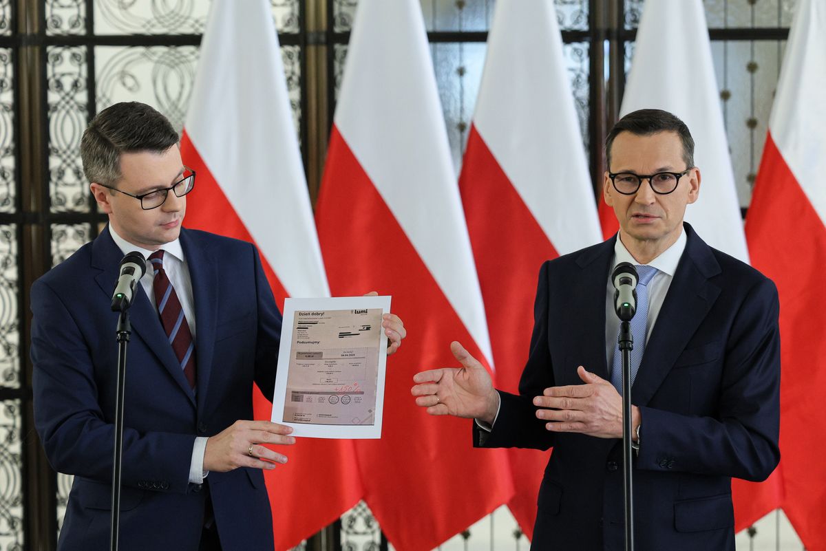 “Detengamos el aumento de precios”, dice Morawiecki.  Se olvidó de una cosa