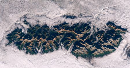 Oto co satelita uchwycił nad Tatrami. Aż brakuje słów