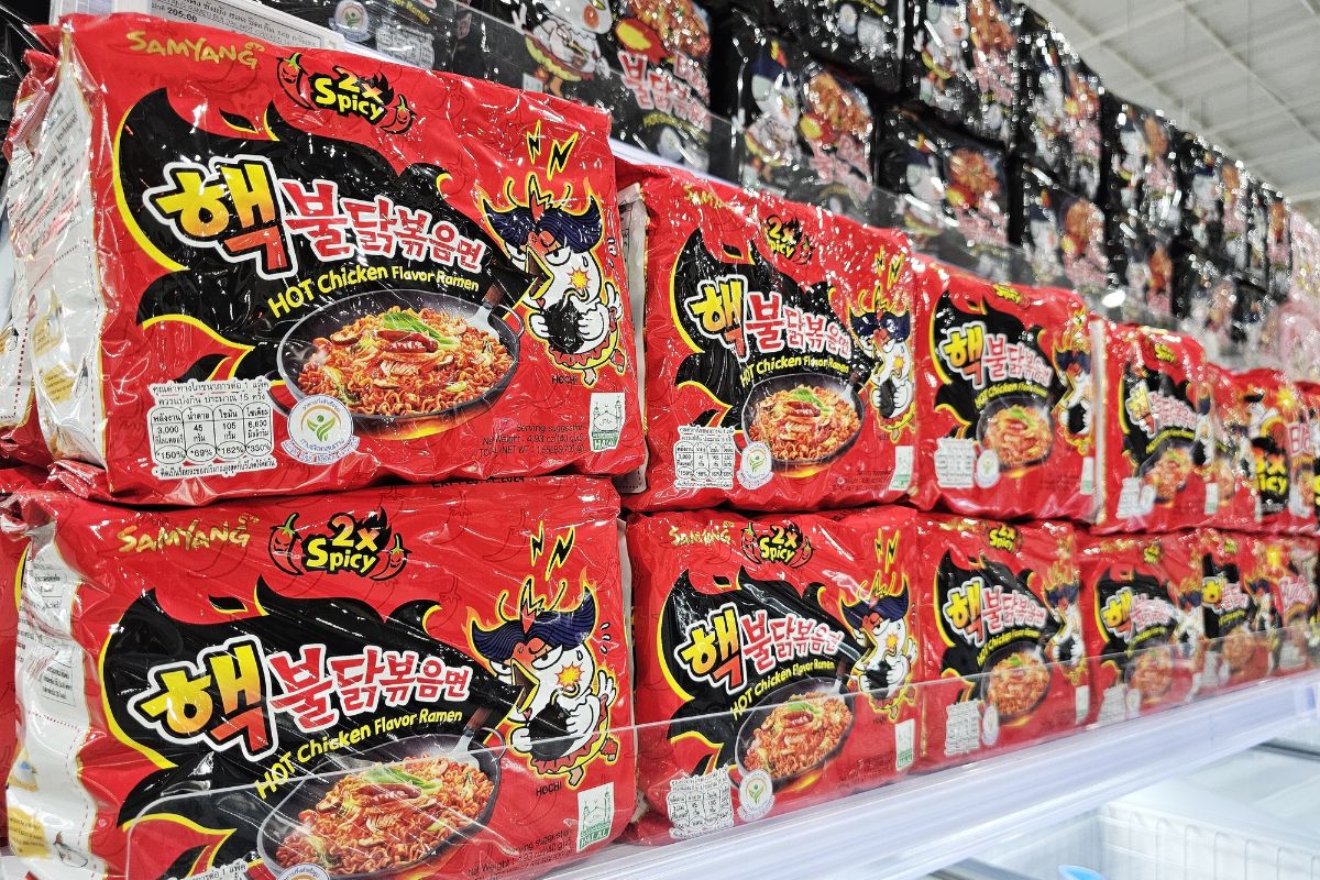Popular instant soups from the Korean company were withdrawn from sale in Denmark