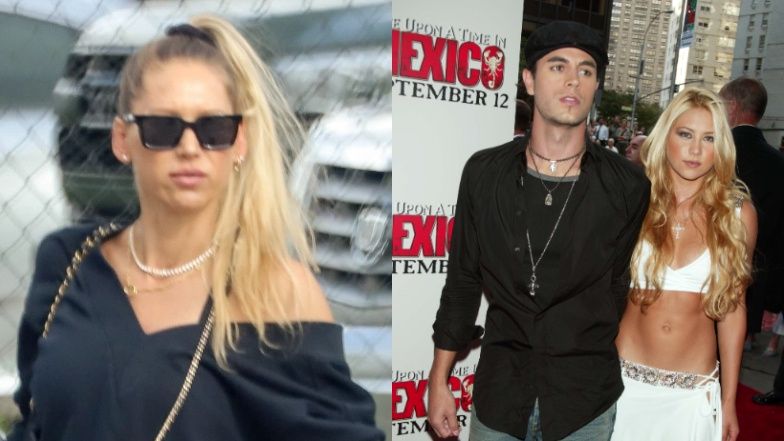 Ciężarna Anna Kournikova na zakupach