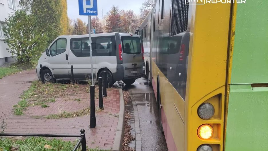 Zablokował autobusy na Ochocie