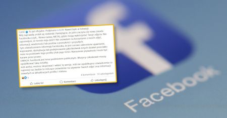Oświadczenie na Facebooku niczego nie zmienia. To "łańcuszek"