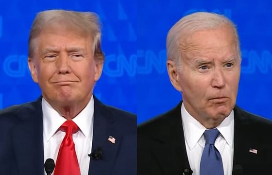 Trump i Biden debatowali w CNN. Panika u Demokratów