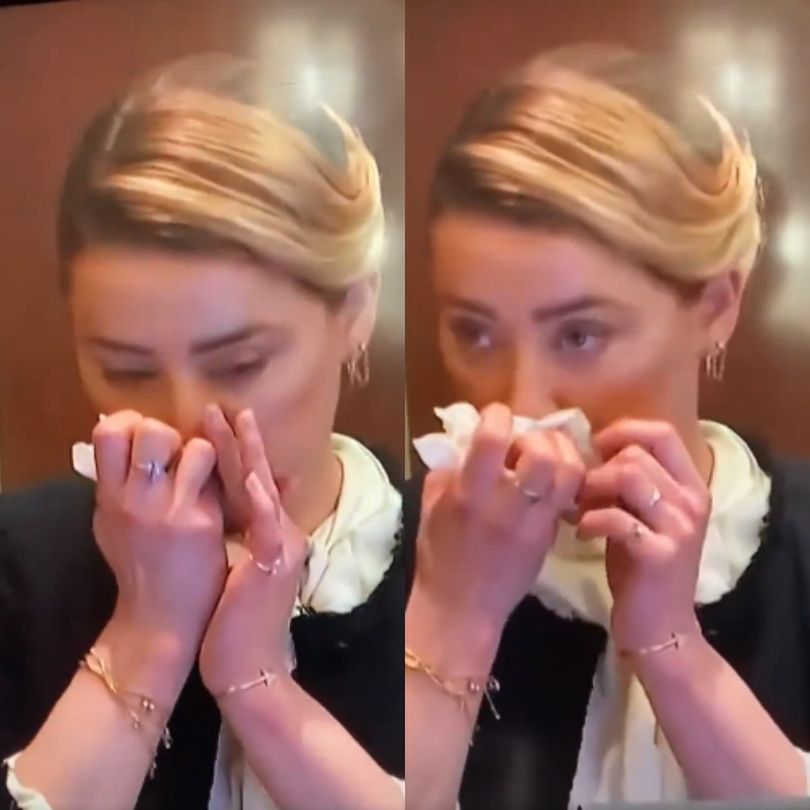 Amber Heard wciągała kokainę na sali sądowej?