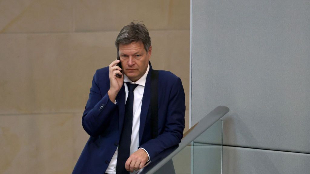 Minister gospodarki RFN Robert Habeck 