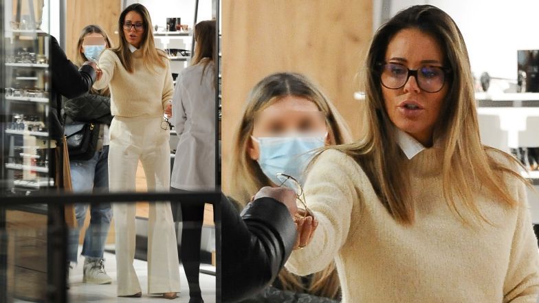 Małgorzata Rozenek przymierza okulary