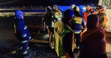 Leżał w rowie melioracyjnym. Znaleźli go policjanci
