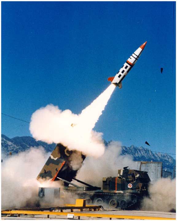 Pocisk ATCMS odpalany z wyrzutni MLRS