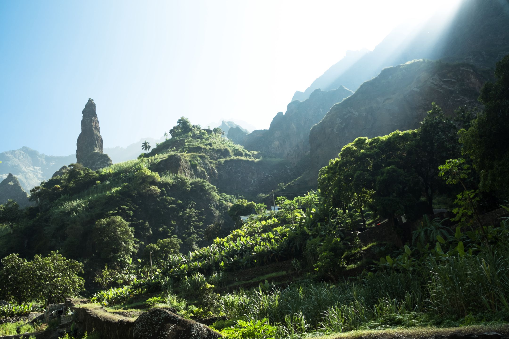 Dolina Ribeira da Torre na wyspie Santo Antao