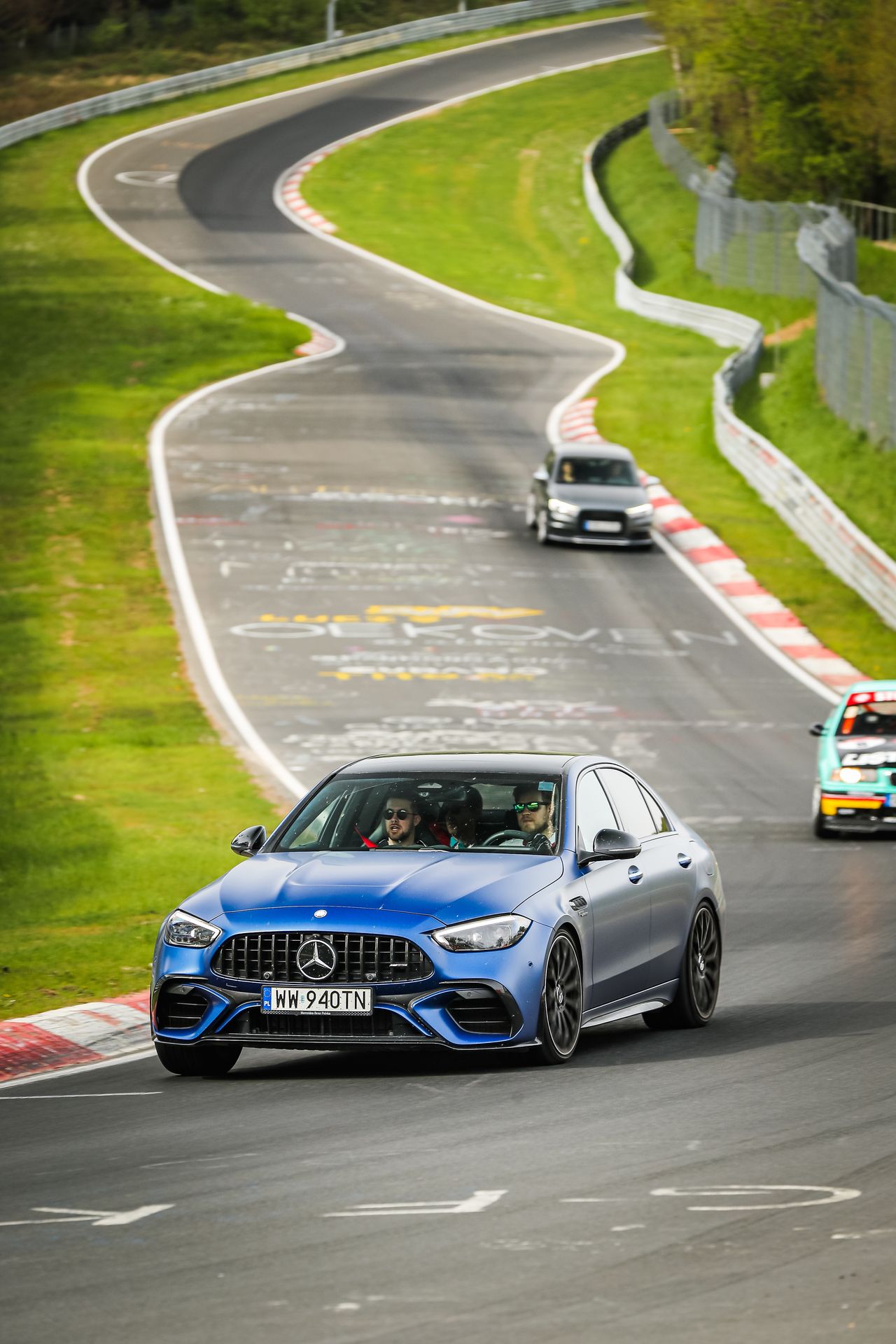 Mercedes-AMG C63 S E-Performance na Nürburgringu