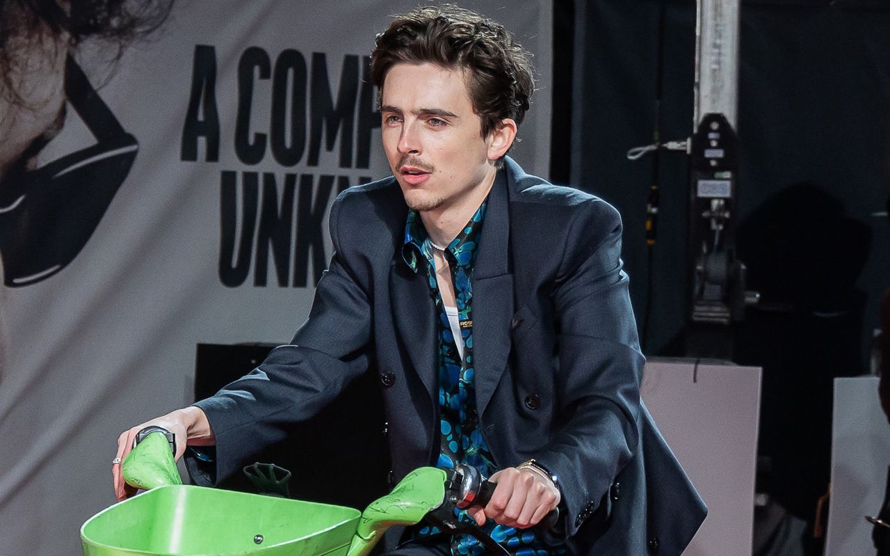 Timothée Chalamet ukarany za nietypowy przyjazd na premierę. "Nie mogłem zaparkować"