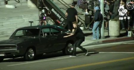 Bieber na planie nowego klipu!