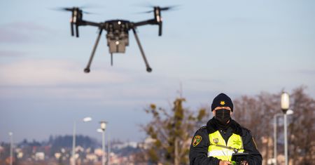 Bielsko-Biała. Truł sąsiadów, namierzył go dron straży miejskiej