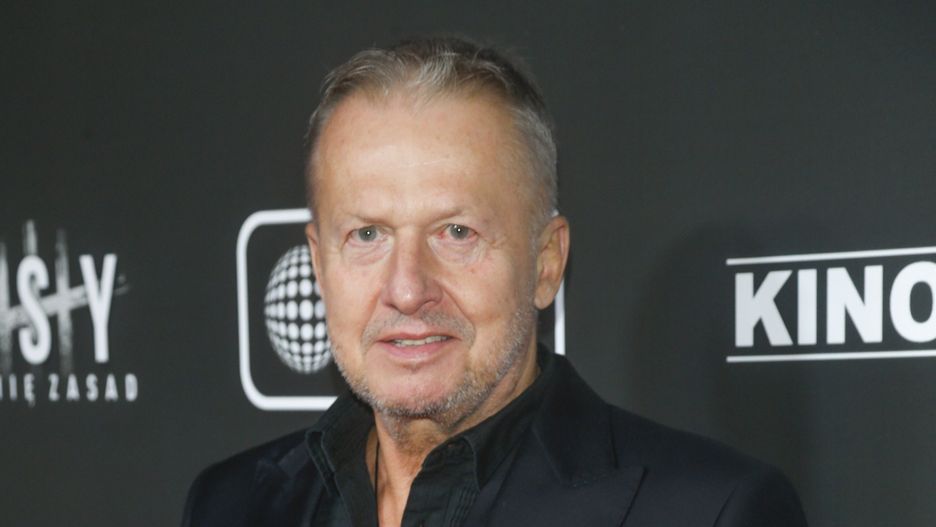 Bogusław Linda na premierze filmu "Psy 3", 2021 r.