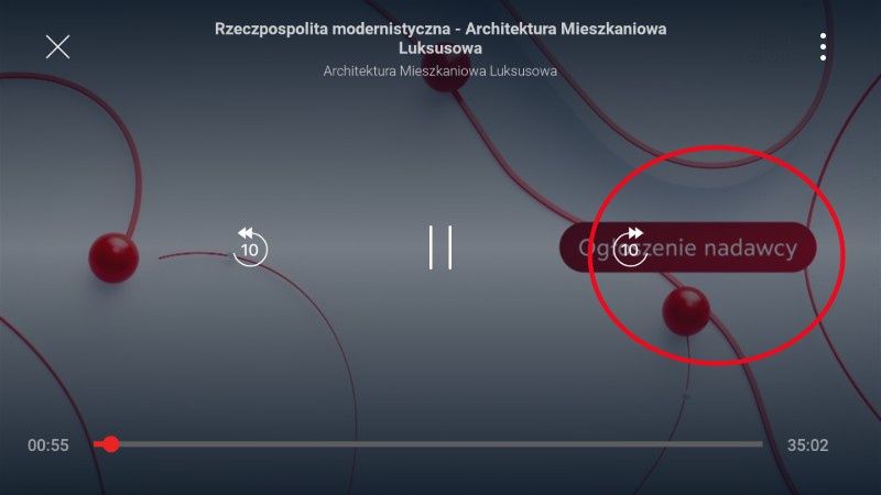 przyspieszanie TVP GO
