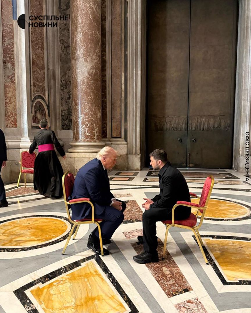 Spotkanie Trumpa i Zełenskiego w Watykanie 