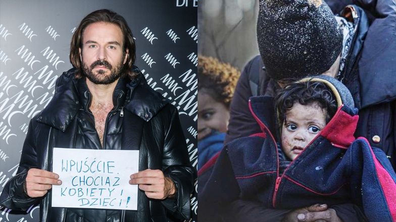 Piotr Stramowski wykłóca się o migrantów 