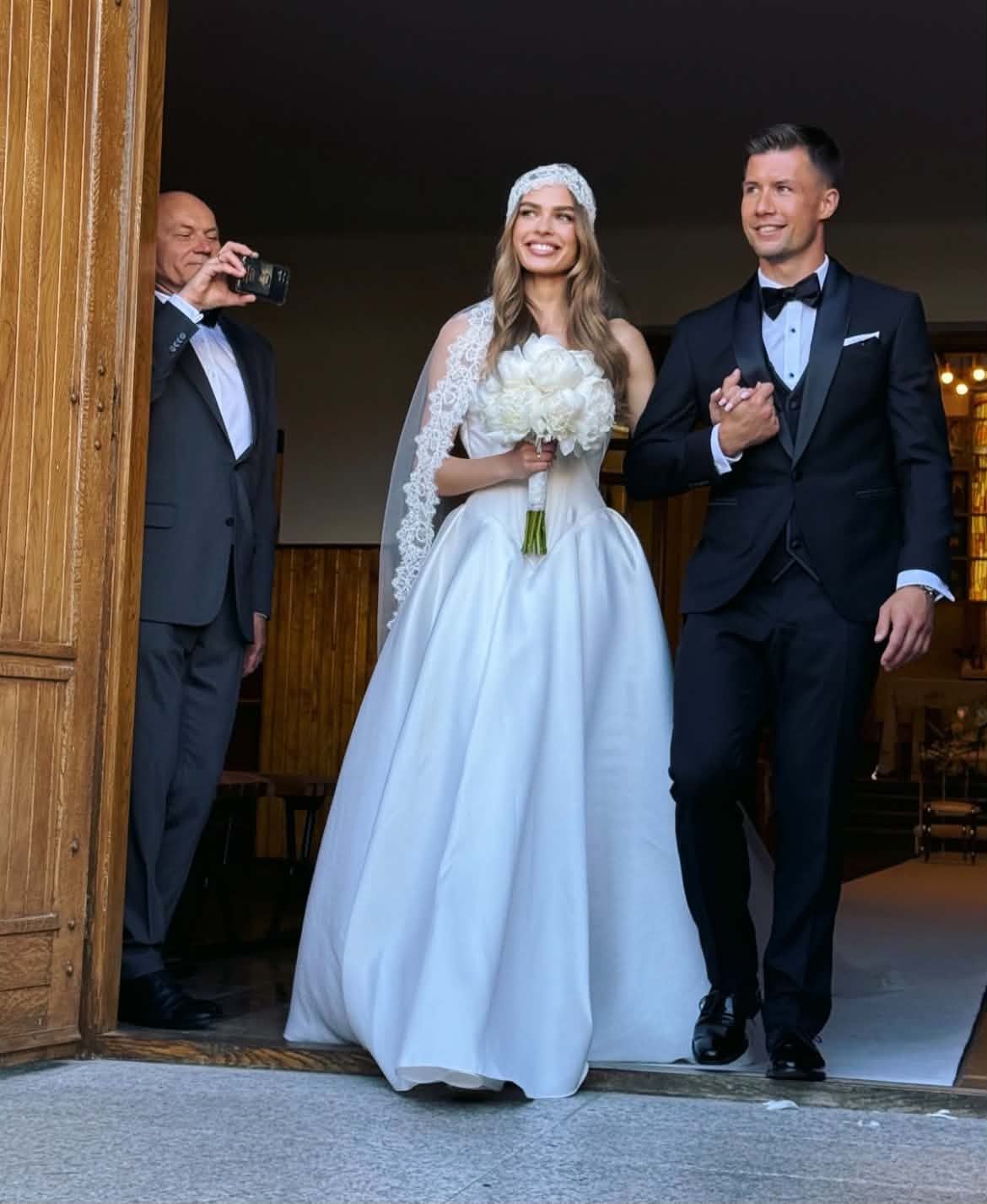 Julia Suryś, zdjęcia ze ślubu