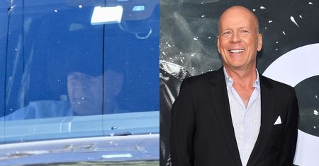 Zmagający się z nieuleczalną chorobą Bruce Willis uwieczniony podczas przejażdżki (ZDJĘCIA)