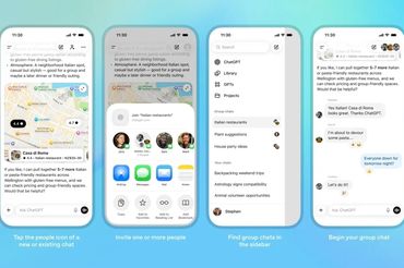 ChatGPT uruchamia funkcję konwersacji grupowych. 