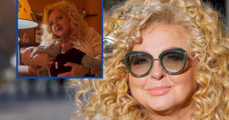 Magda Gessler bawi wnuka. Internauci przerażeni