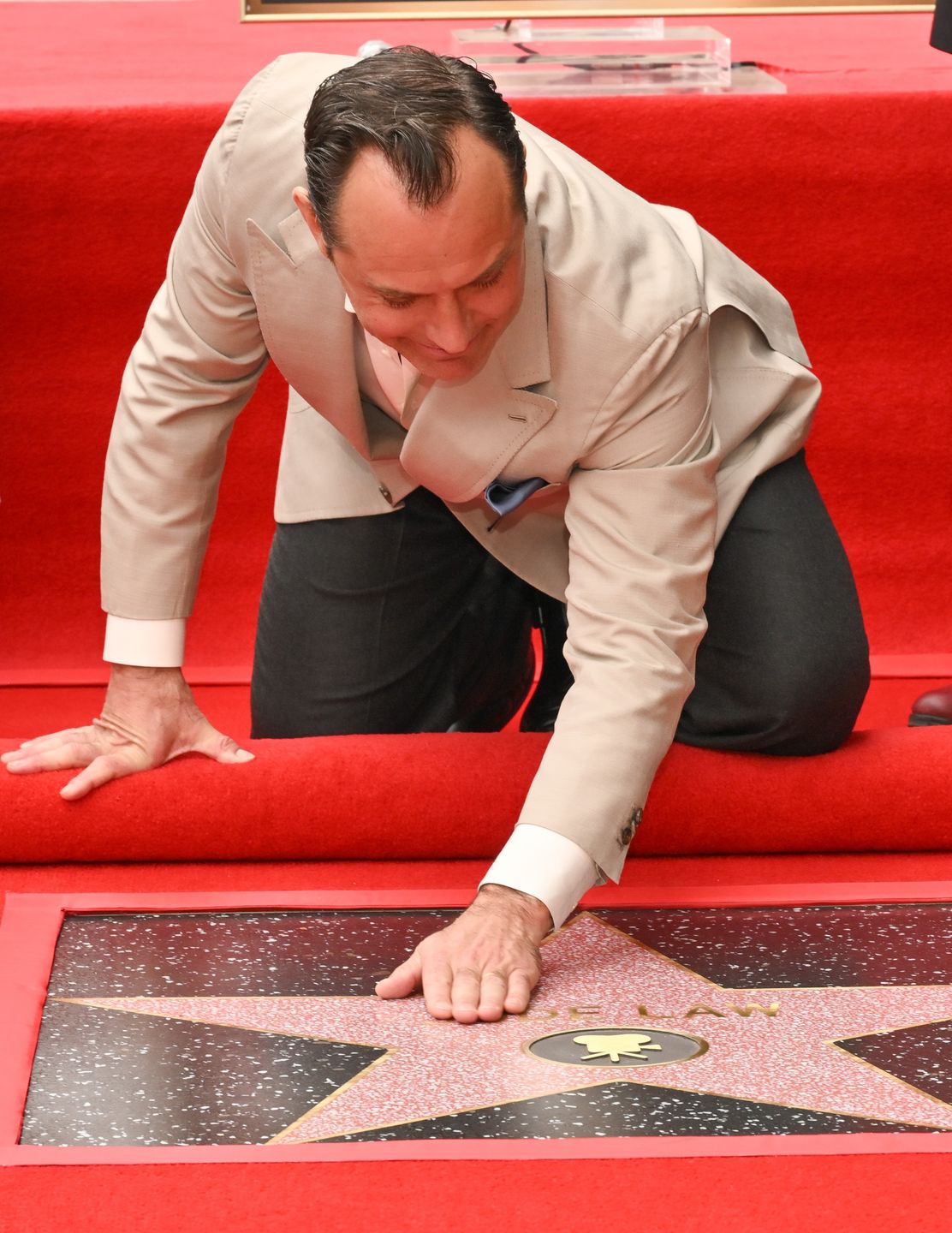 Jude Law odsłonił swoją gwiazdę w Alei Sław