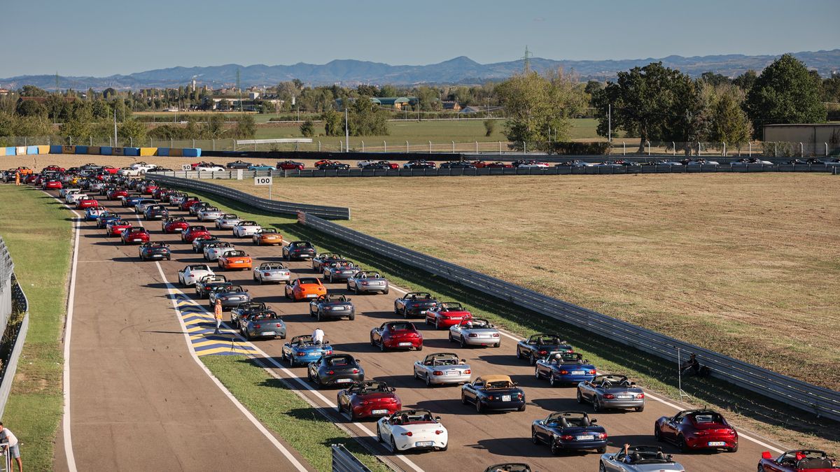 Tak, cały tor właśnie tak wygladał