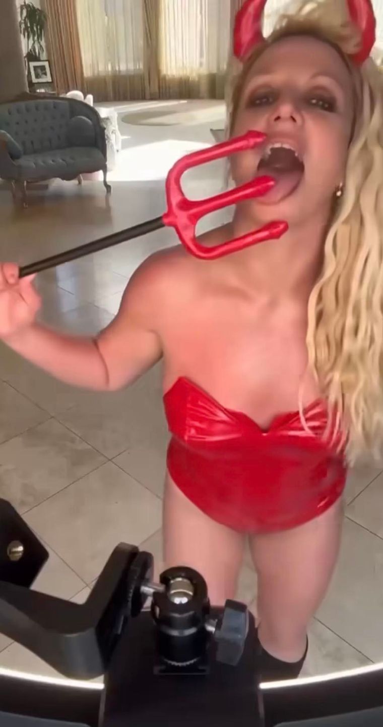 Taneczne swawole Britney Spears