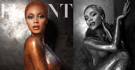 NAGA Beyonce w brokacie! (FOTO)