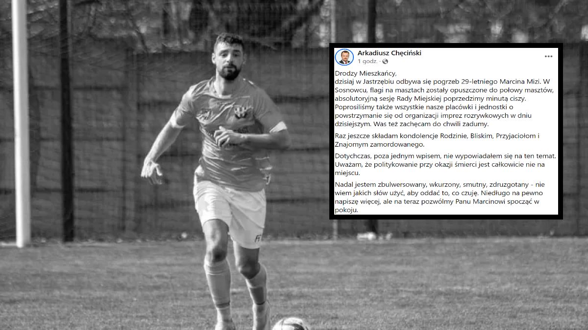 W Sosnowcu ogłoszono żałobę po śmierci Marcina Mizi