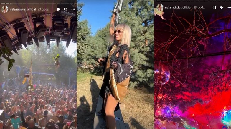 Natalia Siwiec szaleje na festiwalu