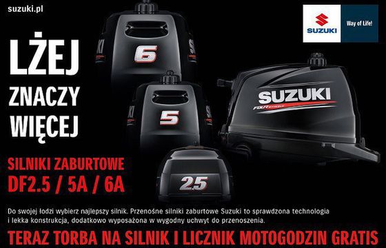 Suzuki z promocją na silniki zaburtowe