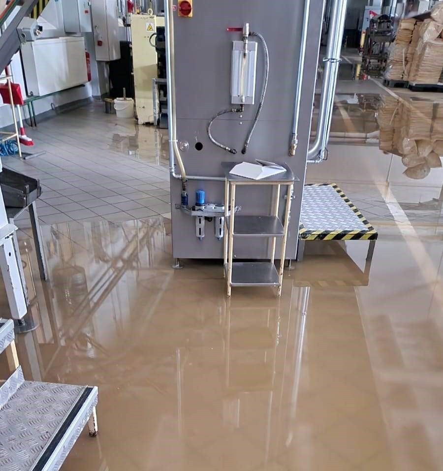 Zniszczenia w Cukrach Nyskich po powodzi