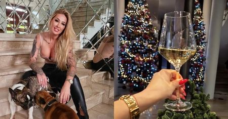 Rozanielona Sylwia Peretti chwali się dekoracjami na święta, w tym... bombką-pudelkiem: "Chciałam, żeby było NA KEVINA" (ZDJĘCIA)