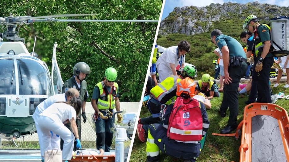 Wypadek autobusu w Asturii