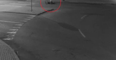 Zjeżdżając z ronda, wywróciła się na rowerze i uderzyła twarzą o asfalt. Rowerzystka była pijana