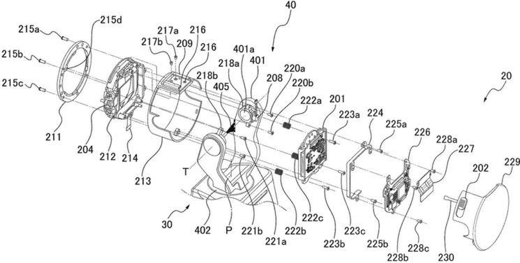 Canon chce zaszkodzić DJI? Najnowszy patent firmy przypomina DJI Osmo 2