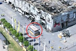 "Cud" na Marywilskiej. Pożar strawił halę, ocalała jedynie budka z lodami