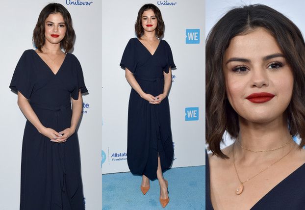 Skromna Selena Gomez na imprezie charytatywnej