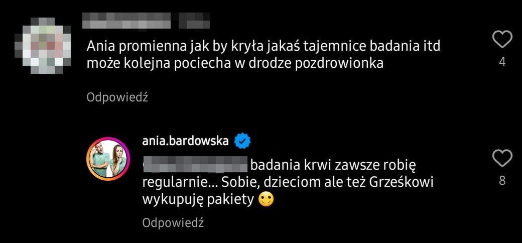Anna Bardowska odpowiada na wątpliwości fanów