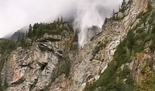 Tatry. Niesamowite wideo. Wodospad płynął do góry