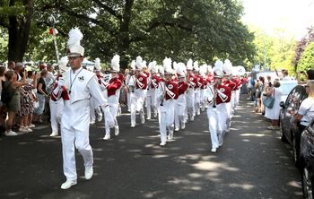 Szczecin: VIII Festiwal Orkiestr Dętych o Puchar Prezydenta Miasta Szczecin. Przemarsz orkiestr przez miasto [ZDJĘCIA]