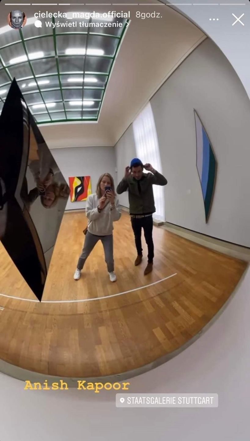 Magdalena Cielecka i Bartosz Gelner razem na Instastories 